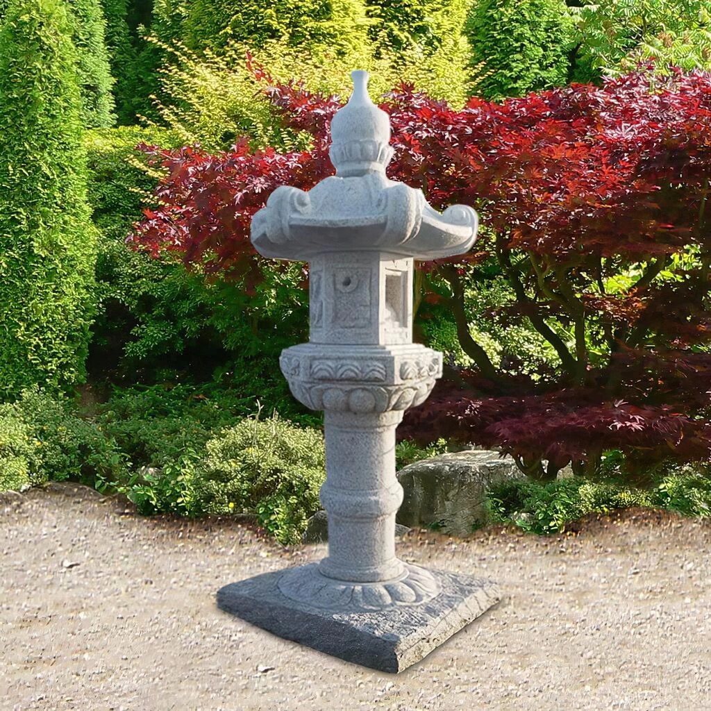 Große Steinlampe Chinesischer Garten - Narita 2 Große Steinlampe Chinesischer Garten - Narita – Bild 2