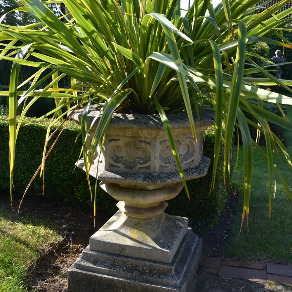 Großes Sandsteingefäß Historisch - Hertford Castle 3 Großes Sandsteingefäß Historisch - Hertford Castle – Bild 3