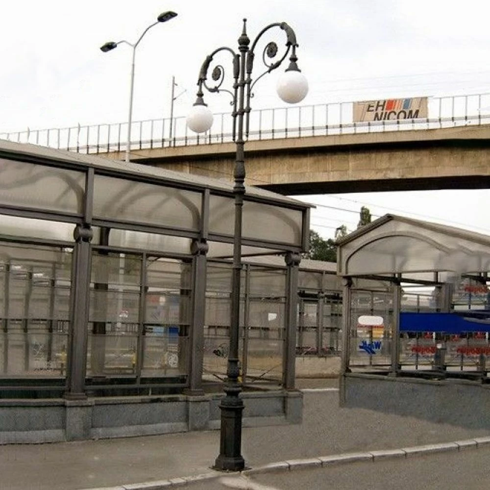 Gusseisen Parklaterne Mit Dekorativen Ornamenten - Groß - Bernis 1 Gusseisen Parklaterne Mit Dekorativen Ornamenten - Groß - Bernis