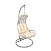 Hängesessel Aus Kunststoffgeflecht Mit Auflage - Schwingsessel Runo