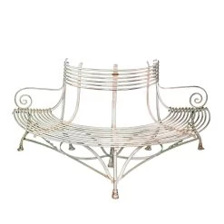 Halbrunde Bank Für Bäume Nostalgisch Antik - Egmond