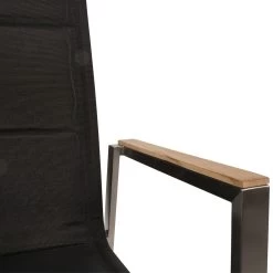 Hochlehner Gartenstuhl Aus Edelstahl Mit Teakholz - Marmiona -Gartenwelt Geschaft hochlehner gartenstuhl aus edelstahl mit teakholz marmiona3