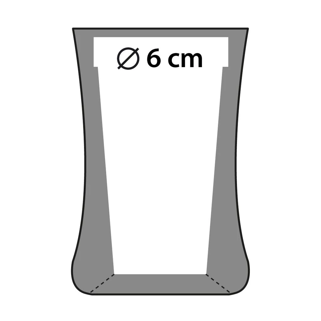 Hoher Blumentopf Aus Beton Im Modernen Stil - Braquera 6 Hoher Blumentopf Aus Beton Im Modernen Stil - Braquera – Bild 6