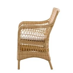 In Handarbeit Geflochtener Gartensessel In Hellbraun - Gartensessel Malte -Gartenwelt Geschaft in handarbeit geflochtener gartensessel in hellbraun gartensessel malte4