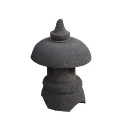 Japanische Gartenlaterne Unikat Aus Lavastein - Yuuki