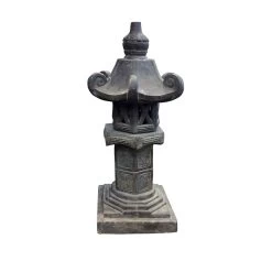 Japanische Steinlaterne Als Gartendeko Aus Steinguss - Raito