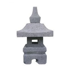 Japanische Steinlaterne Aus Lavastein Unikat