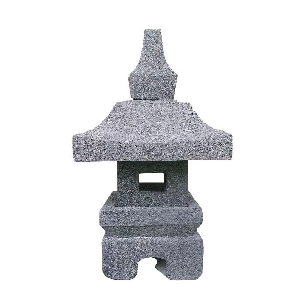 Japanische Steinlaterne Aus Lavastein Unikat 1 Japanische Steinlaterne Aus Lavastein Unikat