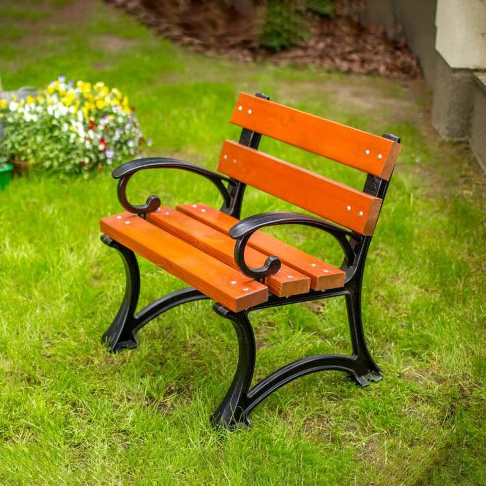 Kinderstuhl Aus Holz Und Gusseisen Zur Gartengestaltung - Sunna 1 Kinderstuhl Aus Holz Und Gusseisen Zur Gartengestaltung - Sunna