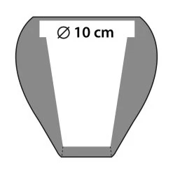 Klassischer Blumentopf Mit Modernem Muster Aus Beton - Mirono -Gartenwelt Geschaft klassischer blumentopf mit modernem muster aus beton mirono6