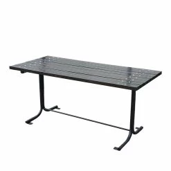 Klassischer Tisch Aus Holz Und Metall Für Gärten Und Parks - Arnas