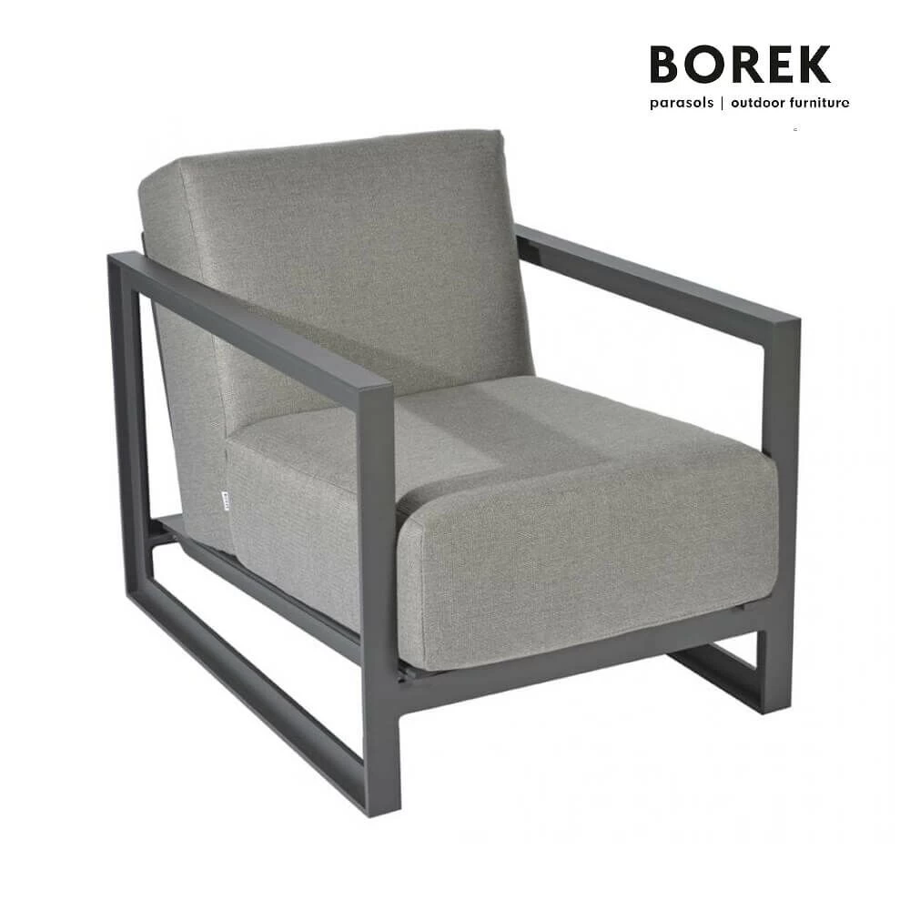 Komfortabler Alu-Gartenstuhl Mit Sitzpolster - Gartenstuhl Faro 1 Komfortabler Alu-Gartenstuhl Mit Sitzpolster - Gartenstuhl Faro