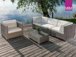 Komfortabler Geflochtener Loungesessel Von MBM - Loungesessel Bellini -Gartenwelt Geschaft komfortabler geflochtener loungesessel von mbm loungesessel bellini3