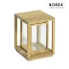 Laterne Aus Teakholz 41cm Hoch Von Borek - Laterne Positano