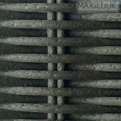 Max & Luuk Gartenstuhl Aus Aluminium Und Geflecht - Verschiedene Farben - Kane Stuhl -Gartenwelt Geschaft max luuk gartenstuhl aus aluminium und geflecht verschiedene farben kane stuhl5