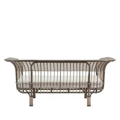 Moccafarbenes Sofa Für Den Garten Aus Alu-Rattan - Gartensofa Enna -Gartenwelt Geschaft moccafarbenes sofa fuer den garten aus alu rattan gartensofa enna3