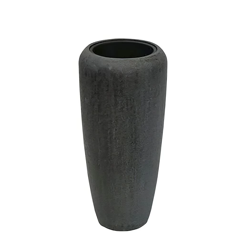 Moderne Garten Pflanzvase Aus Polystone In Grau - Rango 2 Moderne Garten Pflanzvase Aus Polystone In Grau - Rango – Bild 2
