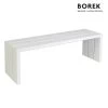 Moderne Garten Sitzbank Ohne Lehne - Aluminium - Borek - Samos Sitzbank
