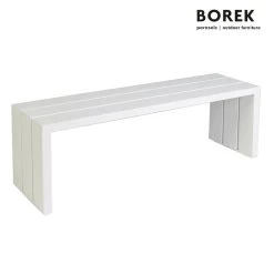 Moderne Garten Sitzbank Ohne Lehne - Aluminium - Borek - Samos Sitzbank