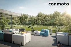 Moderner Garten Loungehocker Aus Sunbrella - Miami Hocker - Miami Hocker -Gartenwelt Geschaft moderner garten loungehocker aus sunbrella miami hocker miami hocker4