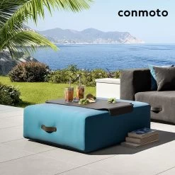 Moderner Garten Loungehocker Aus Sunbrella - Miami Hocker - Miami Hocker -Gartenwelt Geschaft moderner garten loungehocker aus sunbrella miami hocker miami hocker8