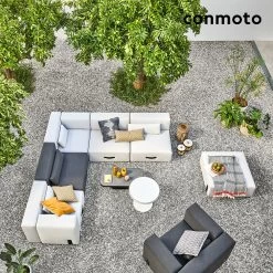 Moderner Garten Loungehocker Aus Sunbrella - Miami Hocker - Miami Hocker -Gartenwelt Geschaft moderner garten loungehocker aus sunbrella miami hocker miami hocker9