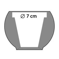 Moderner Pflanztopf Aus Beton Mit Rautenmuster - Koherna -Gartenwelt Geschaft moderner pflanztopf aus beton mit rautenmuster koherna6