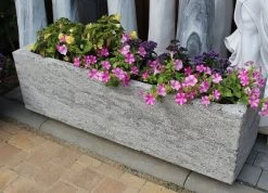 Naturstein Pflanztrog Handarbeit - Bukoba -Gartenwelt Geschaft naturstein pflanztrog handarbeit bukoba3