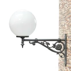 Nostalgie Außen Wandleuchte Aus Gusseisen - Kaira