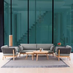 Outdoor Lounge Chair Für Den Garten Mit Polstern - Claire Lounge Chair -Gartenwelt Geschaft outdoor lounge chair fuer den garten mit polstern claire lounge chair5