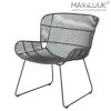 Outdoor Loungesessel Aus Stahl & Kunststoff - Max&Luuk - Modern - Faye Loungesessel