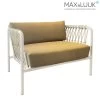 Outdoor Loungesessel Von Max & Luuk Mit Aluminiumgestell - Inklusive Kissen - Linda Loungesessel