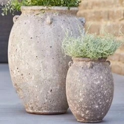 Outdoor Pflanzamphore Im Antik Look - 2er Set - Posada