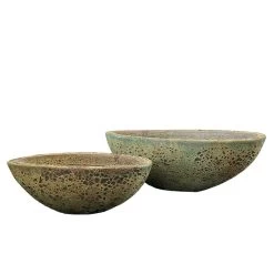 Ovale Pflanzschale Für Den Garten - Antikes Design - 2er Set - Salemi -Gartenwelt Geschaft ovale pflanzschale fuer den garten antikes design 2er set salemi5