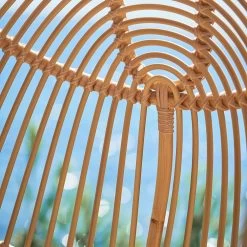 Ovaler Geflecht-Sessel Zum Aufhängen In Hellbraun Mit Seil - Hängesessel Erla -Gartenwelt Geschaft ovaler geflecht sessel zum aufhaengen in hellbraun mit seil haengesessel erla7