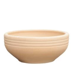 Pflanzgefäß Für Draußen - Steinzeug Winterfest - Terrakotta - Telesto Terra Hell