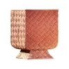 Pflanzkübel Aus Terakotta - Design Korbgeflecht - Lusernetta