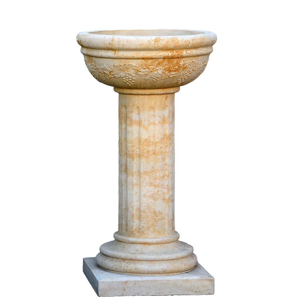 Pflanzschale Auf Säule - Chaeux 1 Pflanzschale Auf Säule - Chaeux