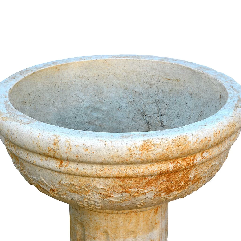 Pflanzschale Auf Säule - Chaeux 2 Pflanzschale Auf Säule - Chaeux – Bild 2