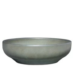 Pflanzschale / Vogelbad In Grün - Steinzeug Frostsicher - Modern - Altus Tropu