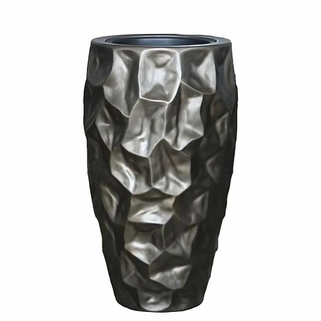 Pflanzvase Mit Einsatz - Indoor - Moderner Graphit Look - Asketano 1 Pflanzvase Mit Einsatz - Indoor - Moderner Graphit Look - Asketano
