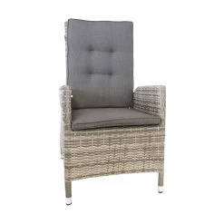 Polyrattan Gartensessel Mit Verstellbarer Rückenlehne Und Auflage - Sessel Join