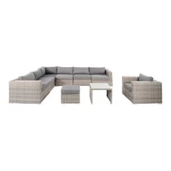 Praktisches Hocker-Tisch Set In Rattanoptik - Lounge-Set Pari 12 Praktisches Hocker-Tisch Set In Rattanoptik - Lounge-Set Pari -Gartenwelt Geschaft praktisches hocker tisch set in rattanoptik lounge set pari6