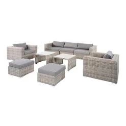 Praktisches Hocker-Tisch Set In Rattanoptik - Lounge-Set Pari 13 Praktisches Hocker-Tisch Set In Rattanoptik - Lounge-Set Pari -Gartenwelt Geschaft praktisches hocker tisch set in rattanoptik lounge set pari7