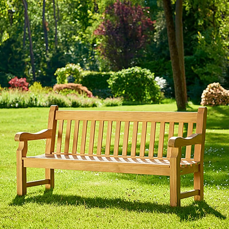 Robuste Gartenbank Aus Teakholz - Emily Gartenbank 3 Robuste Gartenbank Aus Teakholz - Emily Gartenbank – Bild 3