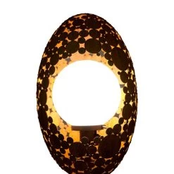 Rostfarbene Beleuchtung Aus Metall In Kokonform - Dario 6 Rostfarbene Beleuchtung Aus Metall In Kokonform - Dario -Gartenwelt Geschaft rostfarbene beleuchtung aus metall in kokonform dario3