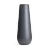 Runde Aluminium Outdoor Vase In Anthrazit Matt - Louis Anthrazit