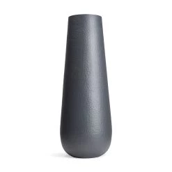 Runde Aluminium Outdoor Vase In Anthrazit Matt - Louis Anthrazit