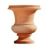 Runde Terracotta Gartenamphore - Robust - Crivelli