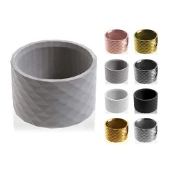 Runder Pflanztopf Im Modernen Design Aus Beton - Braqueno -Gartenwelt Geschaft runder pflanztopf im modernen design aus beton braqueno4